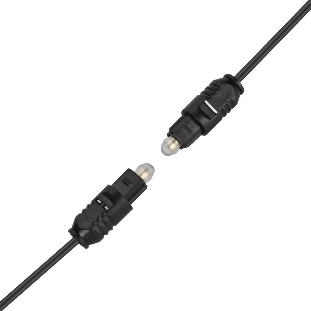 Cavo Audio Toslink Digitale Ultra Sottile | Diametro 2.2mm | Nero 3 Piedi | Per Collegamenti Ottici - Foto 9