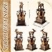 WinnerWhy Goat Trophy Greatest of All Time Sculpture Funny Goat Office Awards for Adults, Funny Recognition Trophy Appreciation Gift for Champion Award Winner Friend(Bronze Gold)