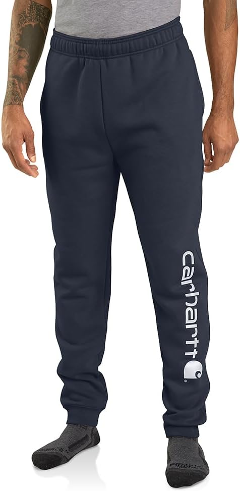 Carhartt Men's 105899 Relaxed Fit Midweight Tapered Graphic Sweatpant
