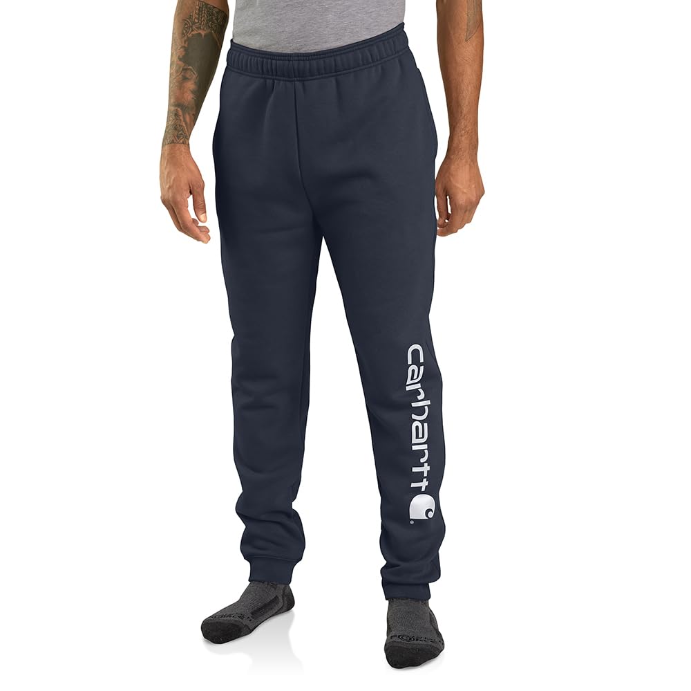 Carhartt Mens 105899 Relaxed Fit Midweight Tapered Graphic Sweatpant
