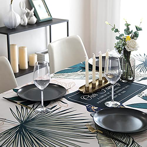 Nappe imperméable lavable rectangulaire pour protéger la table des taches - 5