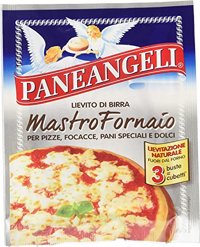 Paneangeli Lievito di Birra Mastro Fornaio Brewer's Levadura Pizza Mix Cake 3 x 7 g