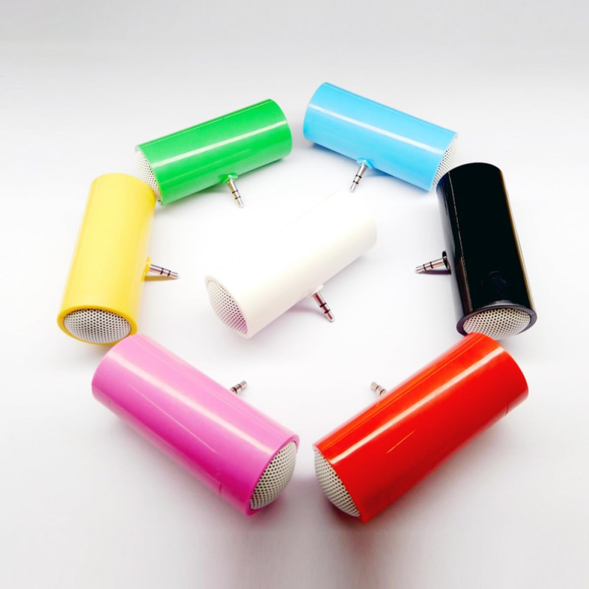 Mini Portable Stereo Speaker Blue 0.5w for Phone Tablet image 2