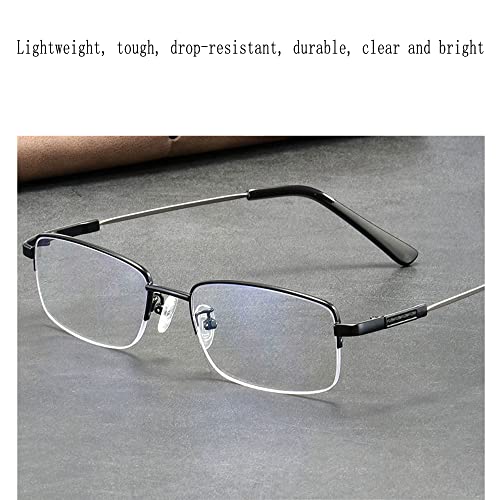 Bestgift Óculos de leitura de perto e de longe Óculos de leitura multifuncional inteligentes de meia