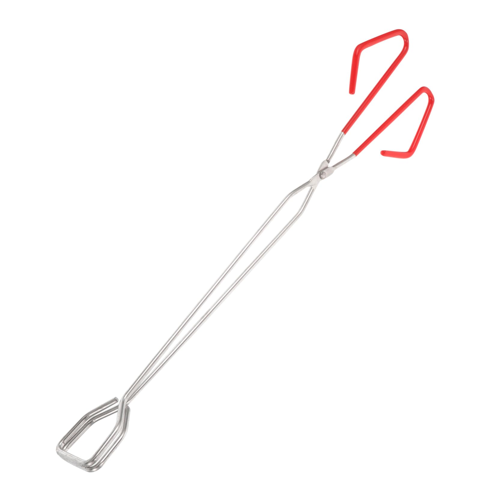 Hemobllo 3 Pezzi Pinze Da Estese Lungo Pinza Griglia Del Falò Carbone Attrezzo Torrefazione Grabber Cucinando Poker All'aperto Tronco D'albero Campeggio Acciaio Inossidabile