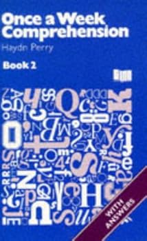 Paperback Once a Week Comprehension: With Answers Book