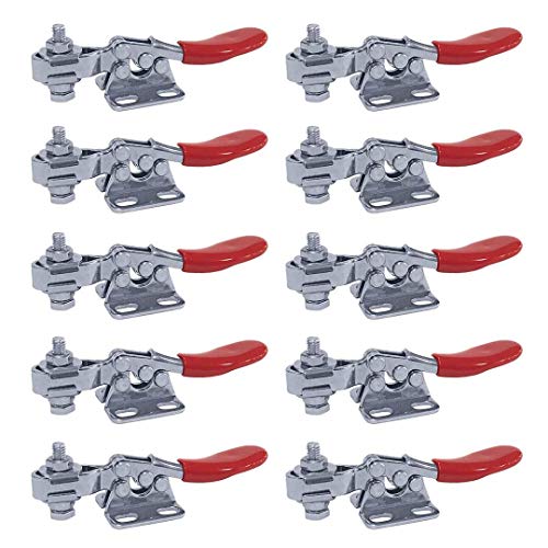 (10 Pack) 60LB U-BAR FLG BASE STAINLESS STEEL HORIZONTAL HOLD-DOWN CLAMP