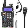 TECHSIDE MOD. POTENTE 8W | Tri-Power | Radio TS-T9+ Dual Band Vhf/Uhf | COMPATIBILE BAOFENG canali PREINSTALLATI MIDLAND G7 Pro G9 TI-F8+ PMR446 LPD SoftAir Vigilanza Trekking | Premium| Garanzia ITA