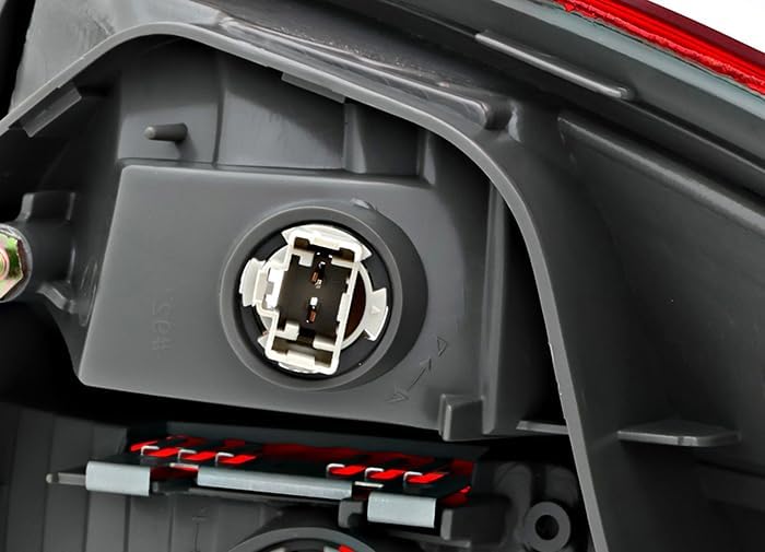 Compatible with Honda Accord Coupe Tail Light Lamp 2008 2009 2010 Driver Left Side