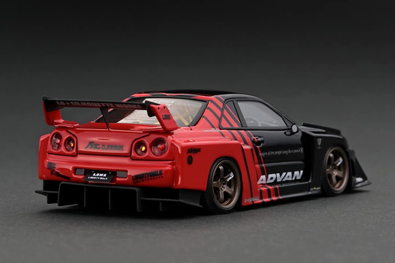 Amazon | ignition model 1/43 LB-ER34 Super Silhouette SKYLINE