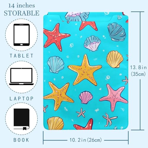 Funda para portátil antigolpes de estrella de mar para evitar arañazos 4