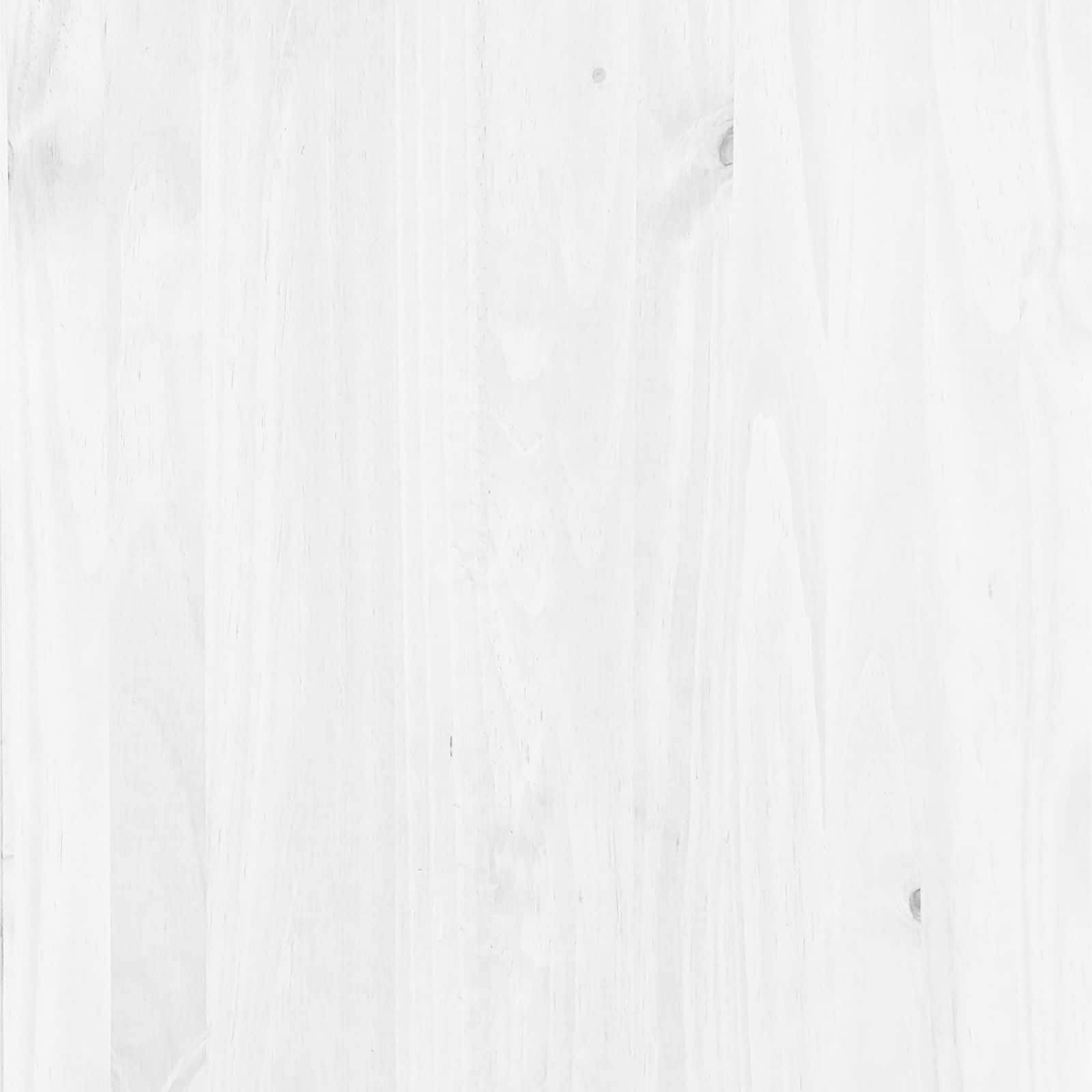 ASKIM - Cantinetta per vino bianca con superficie miele, in legno di pino massiccio, 57 x 37 x 114 cm, autoportante, per cucina, sala da pranzo, soggiorno, con vano portaoggetti e