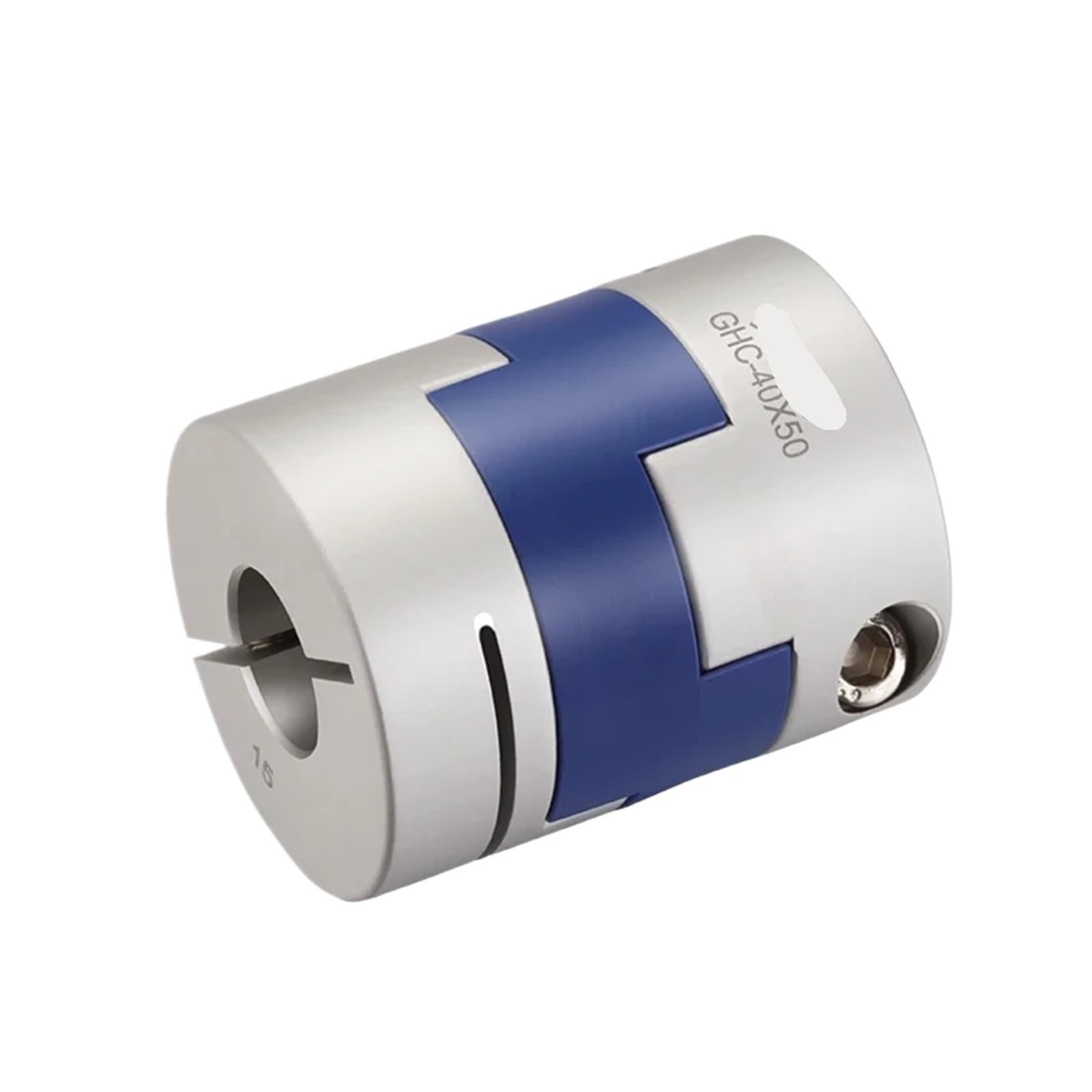 Accouplement d'arbre 4 pièces 5 mm coupleurs Oldham vis de serrage transmission de puissance GHC alliage d'aluminium série coupleur for servomoteur moteur pas à pas(GHC-50x58(10-24))