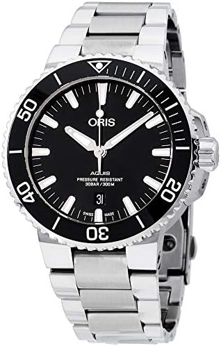 Oris Aquis Date Automatic Black Dial Men's Watch 01 733 7730 4134...