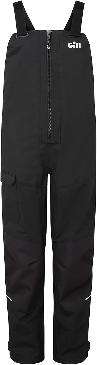 GILL Womens OS3 Coastal Sailing Trousers - Waterproof, Breathable & Stain Repellent (Black, 10)