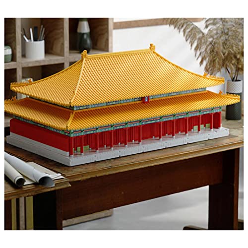 Weltberühmte Architektur Halle des Supreme Harmony Palast Modell, Der Kaiserpalast Bausteine, 7634 Teile Klemmbausteine… – Bild 3