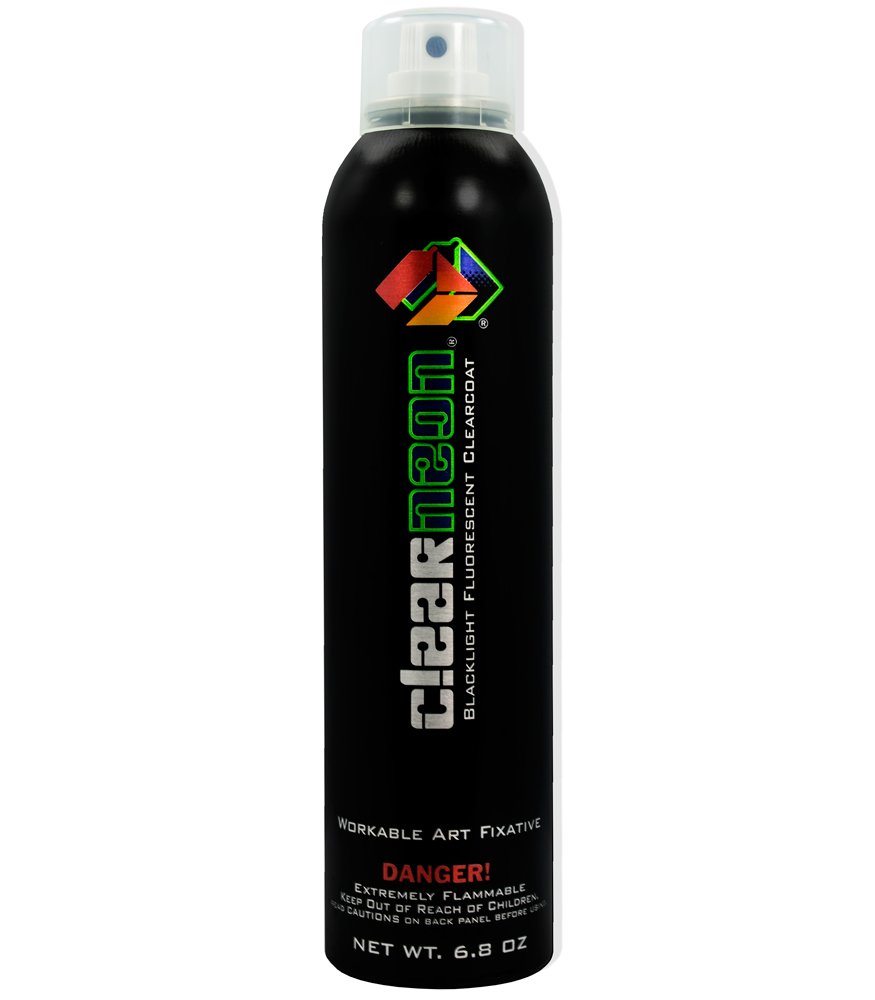 UV Reactive Clear Coat Paint - White