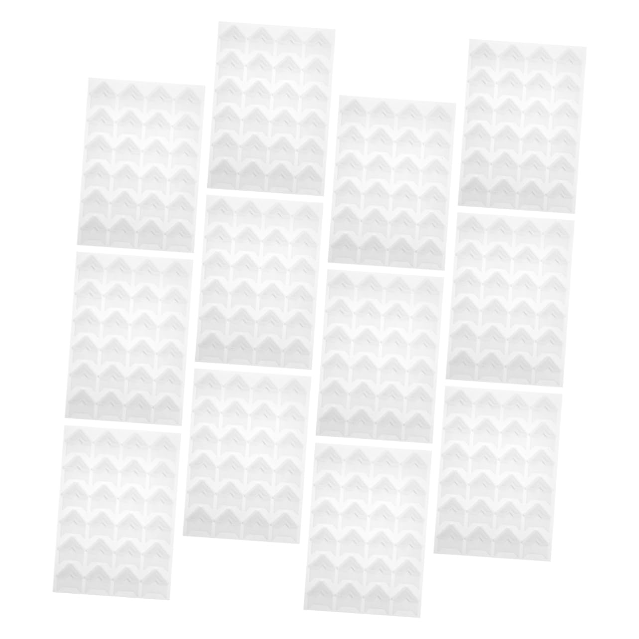 BEBEMOKO Photo Mounting Corners 12 Sheets Self-Adhesive Scrapbooking Corners for Picture Frame