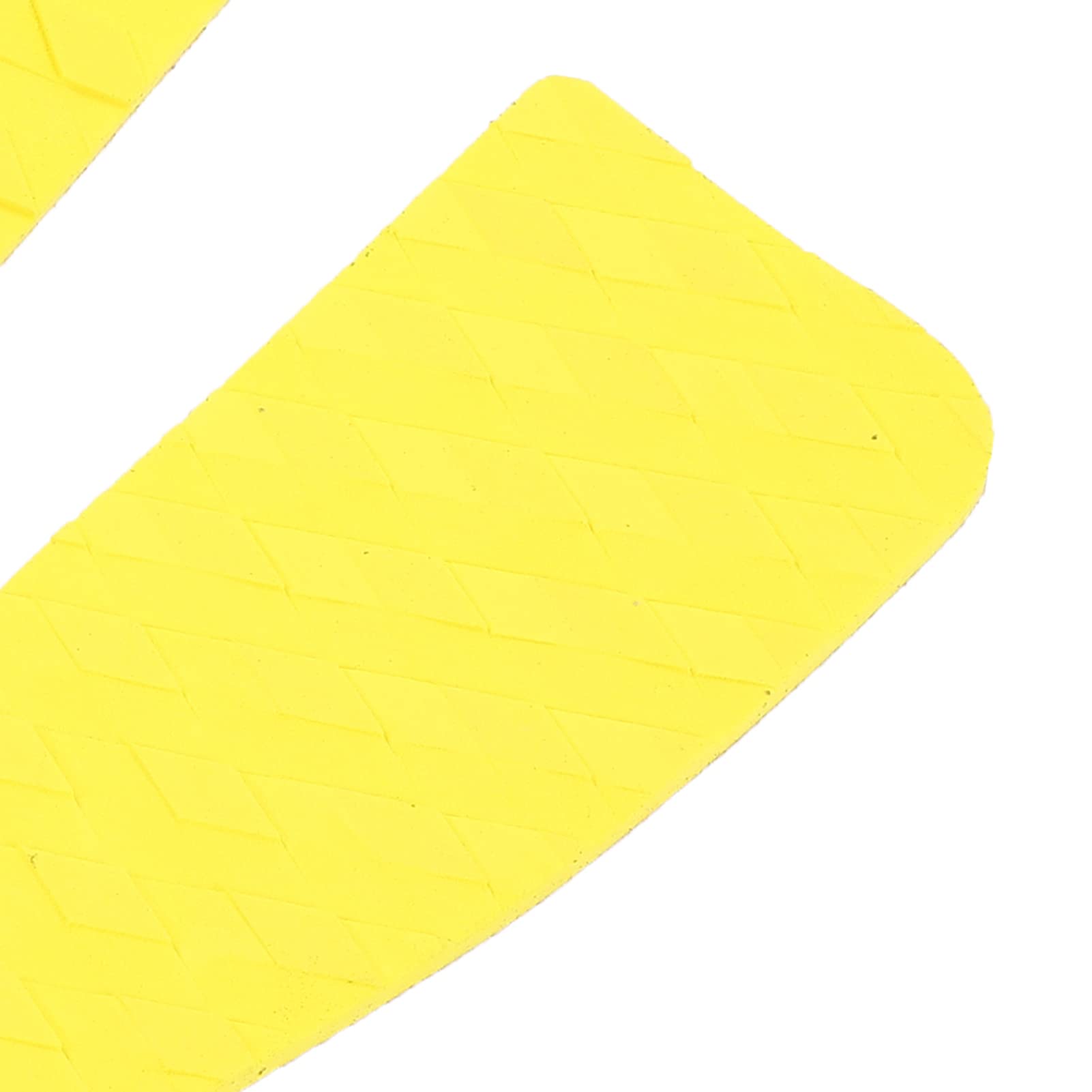 Traction Mat, EcoFriendly EVA Foam Surfboard Traction Pad, for Surf Shortboards, Longboards, Skimboard (Three-piece yellow with holes)
