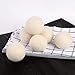 Wool Dryer Balls, 6 Pack Laundry Dryer Balls Reusable and Handmade, 100% Organic New Wool Natural Fabric Softener, Dryer Sheets Alternative and Reduce Wrinkles Eco-Friendly Dryer Balls