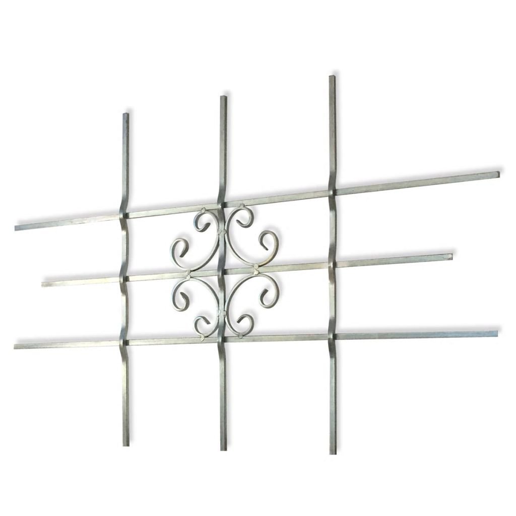 Tidyard Fenstergitter Fenster Sicherheitsstange Sicherheitsgitter Fenstersicherung Einbruchschutz Kellerfenster Sicherung 69 x 114 cm