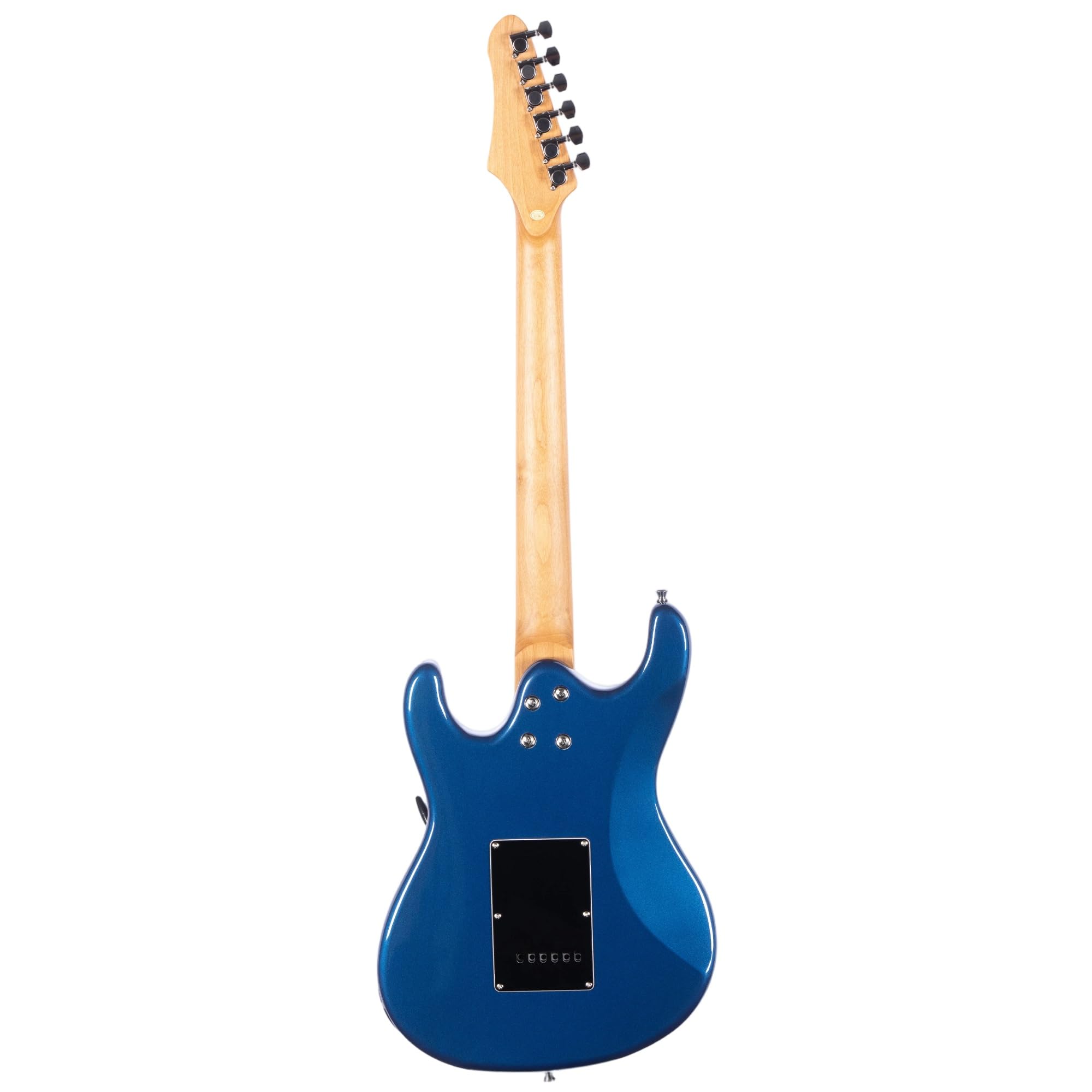 Standard Gitara Elektryczna Jazzowa Gitara Elektryczna Klonowa Podstrunnica Humbucker Pickup Profesjonalna Wydajność Trwała(Type 9 Blue)