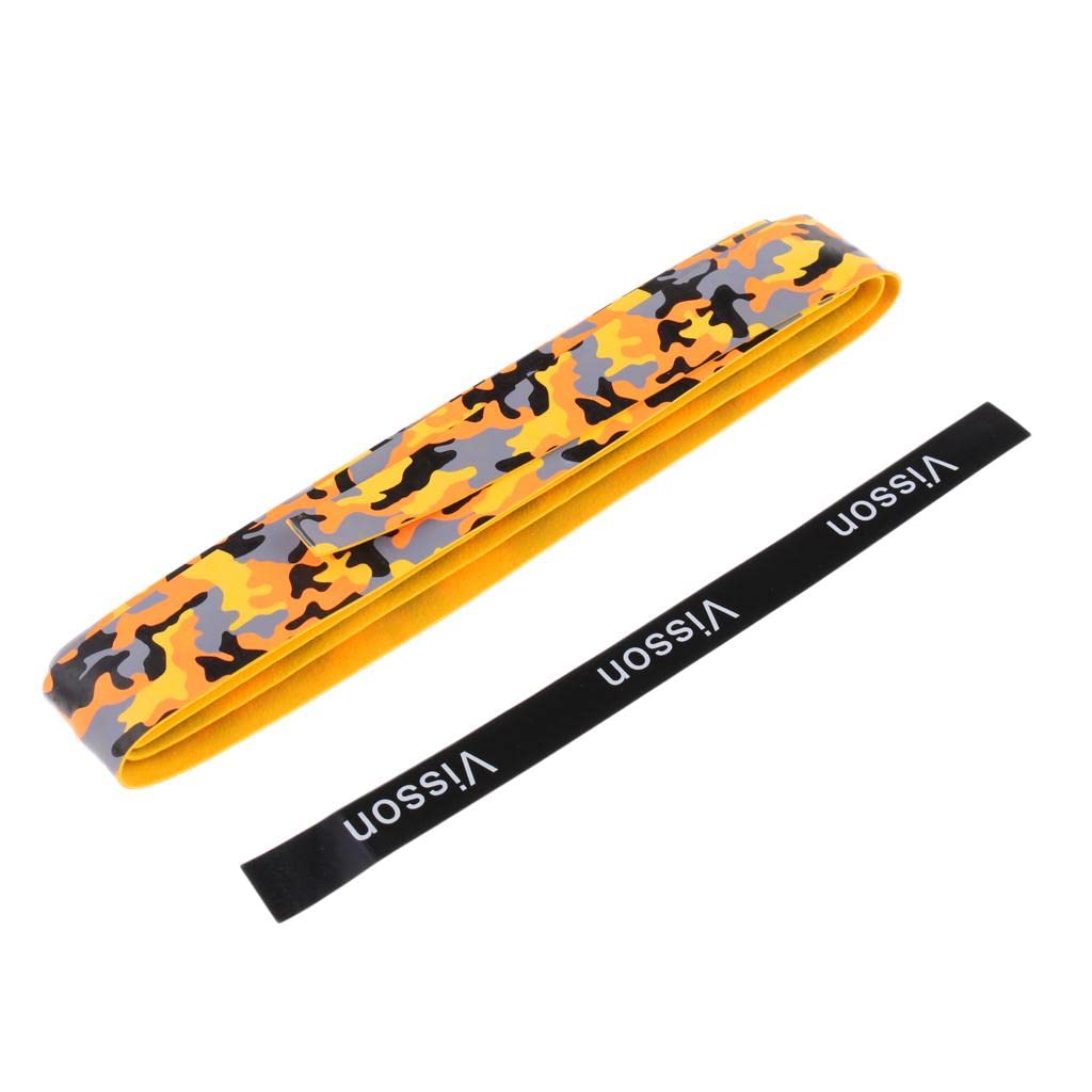 BNF® Camo Tennis Racquet Grip Tape Badminton Squash Racket Overgrip Camo Orange | Grips | Tennis | Tennis & Racquet Sports-image-26