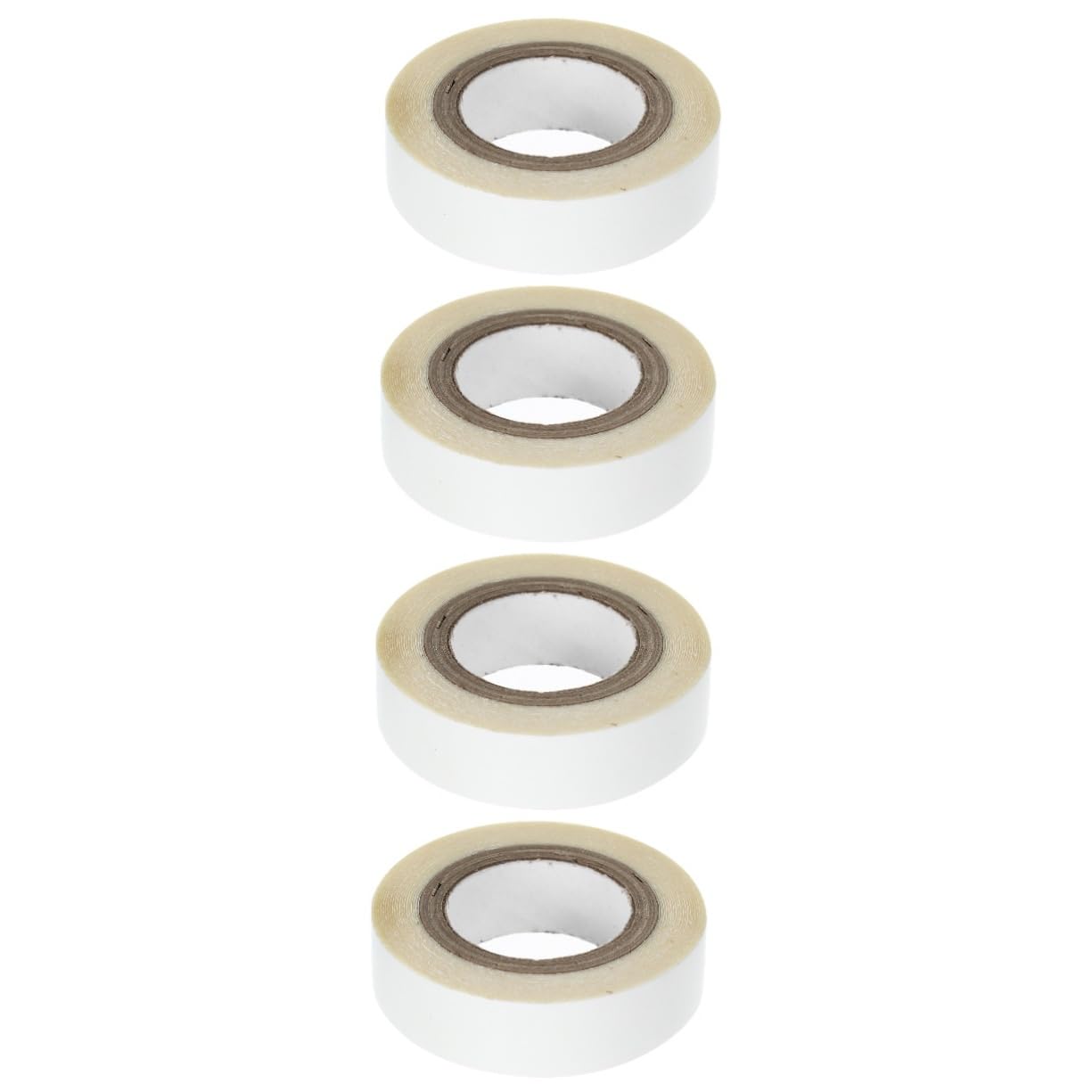 TOVINANNA 4 Rolls Wig Tape for Lace Wigs Strong Glue Comfortable Double-Sided Tape Application
