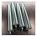 Set of 4 Heavy Duty Industrial Conveyor Rollers, Galvanized Steel Axle - Dia 8mm, 6