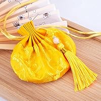 Amazon.co.jp: 巾着袋4個中華風サシェバッグ 刺繍入りポーチ 巾着