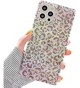 Amazon.co.jp: iPhone13 Pro ケース ヒョウ柄 かわいい キラキラ