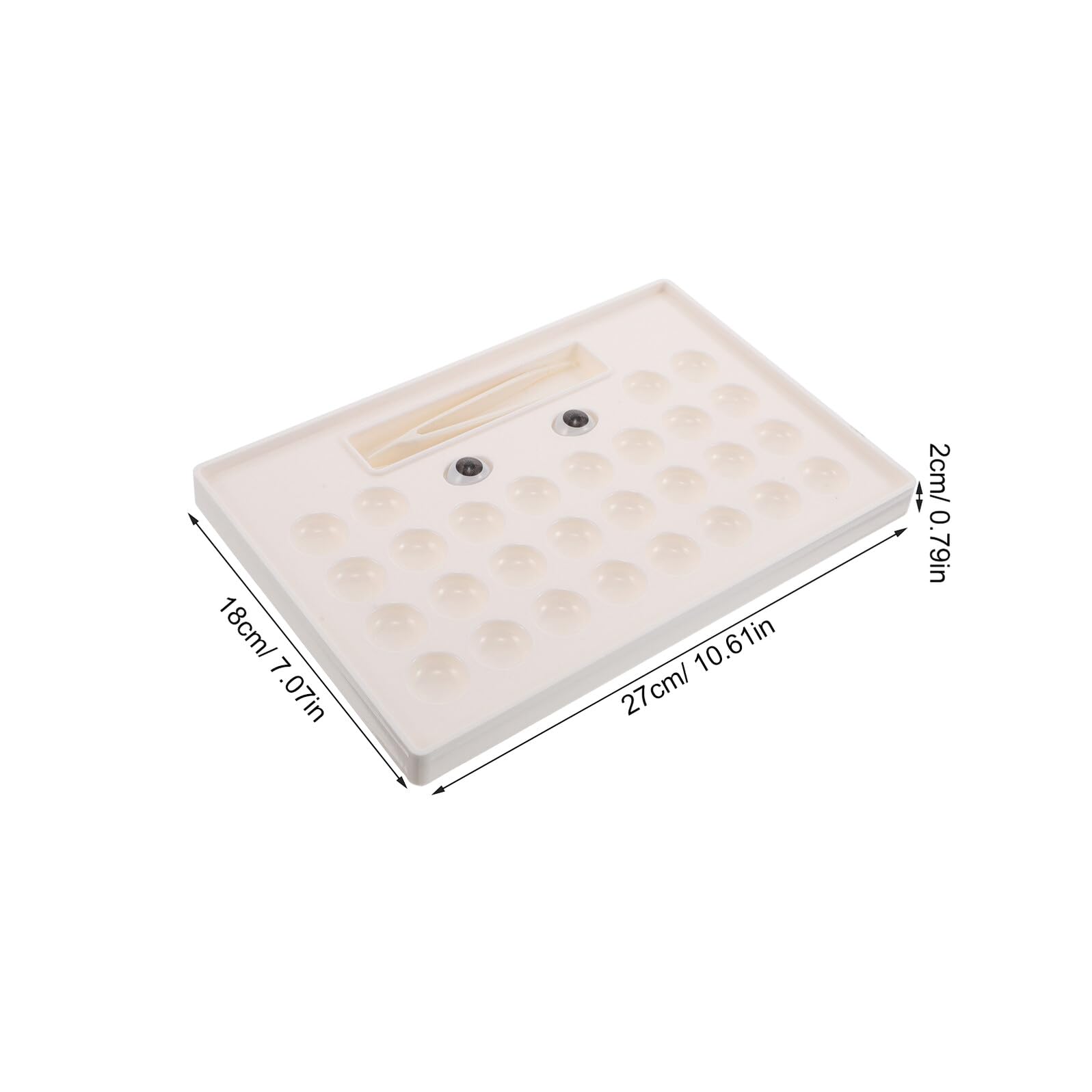 Organizer Scatola Espositiva per Lenti Colorate Custodia Portatile Resistente AI Graffi Scomparti Separati per Viaggi e Uso Quotidiano