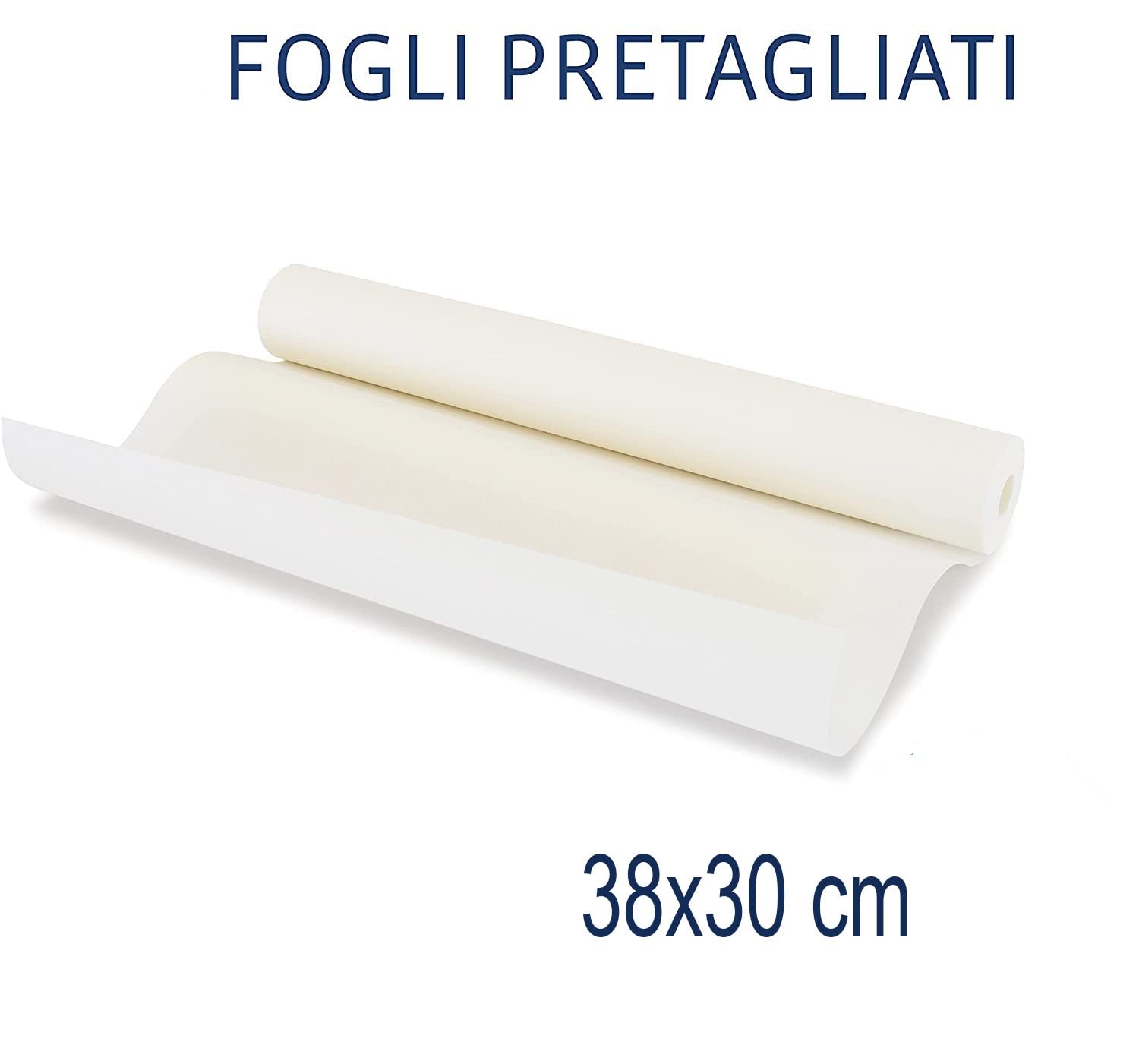 MAQA 1000 Stk Antihaft-Backpapier, vorgeschnittenes Backpapier 38x30 cm, Backpapierbögen