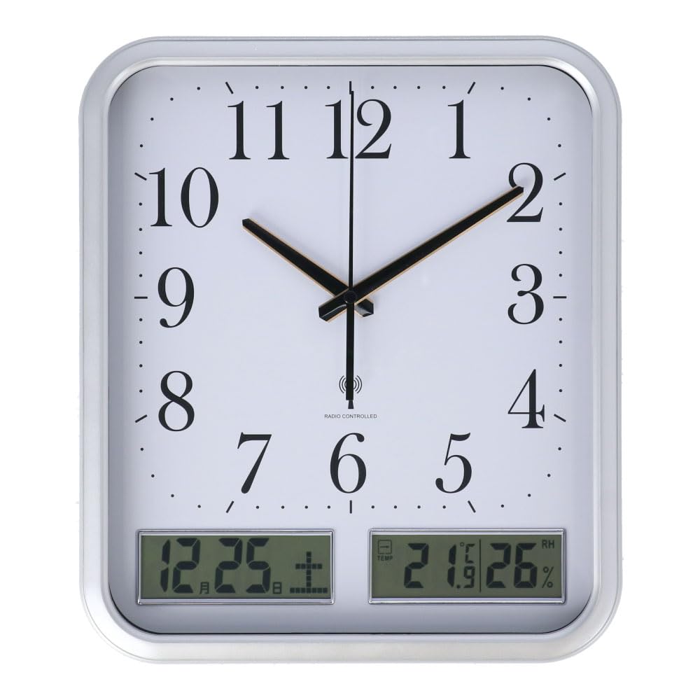 Amazon.co.jp: コーナン オリジナル LIFELEX 電波掛時計 FX-7839