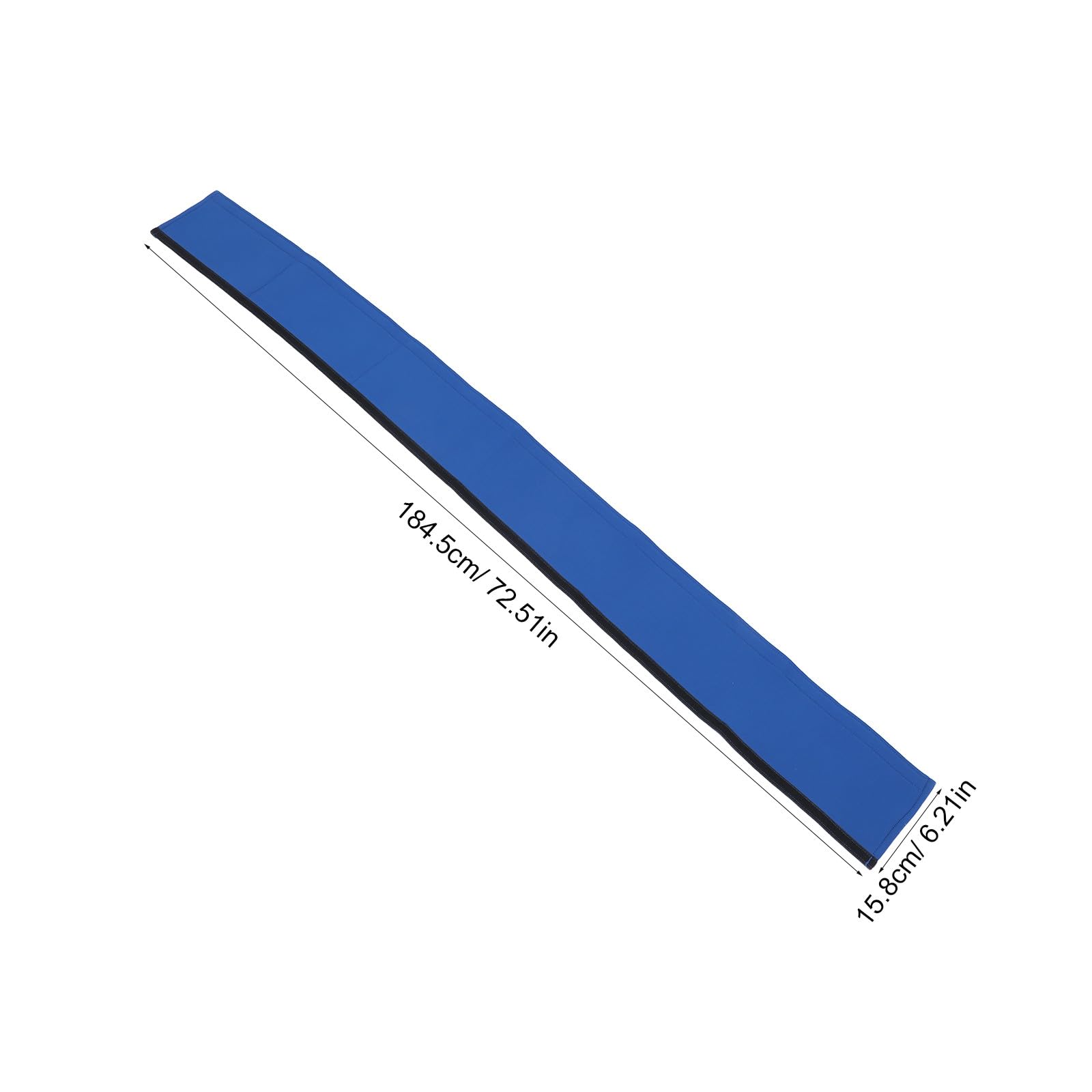 2 Fundas de Neopreno para barandillas de Piscina: Fundas de 1,83 m (6 pies) con Cremallera para barandillas de Piscina - Antideslizantes y Resistentes al Calor para SPA, Patio y