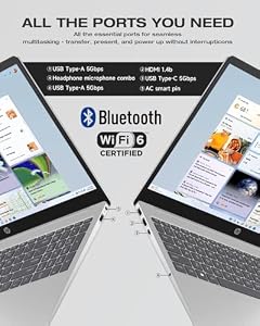 HP 15.6" Touchscreen FHD Laptop-AMD 8 core Ryzen 7-7730U 64GB RAM 2TB SSD — photo 5 of 6