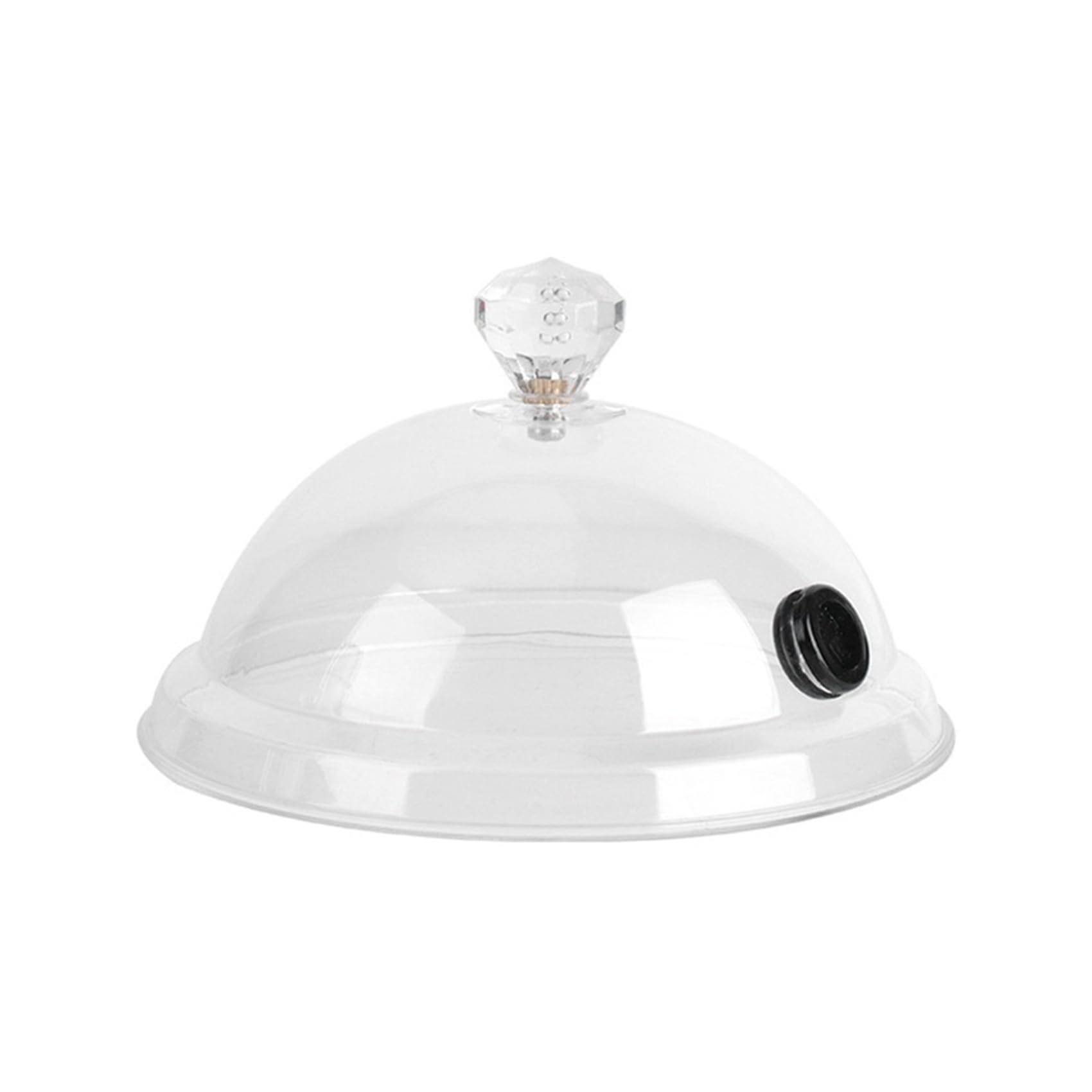 CTRLZS Molecular Cuisine Smoke Hood Food Grade Lid Dome Cover for Smoker Accessory Smoke Infuser Cake Steak Cover Easy to Use B