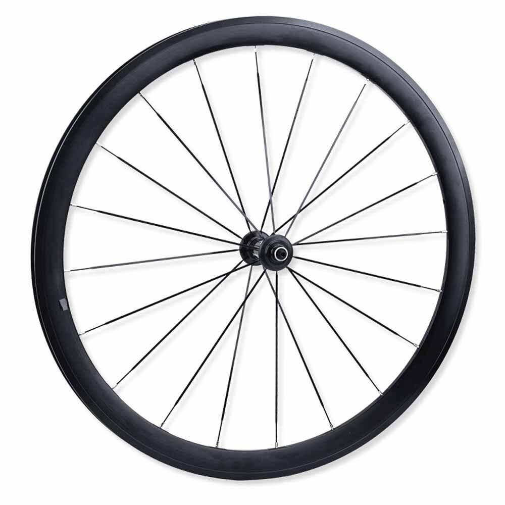 700C Ruedas Traseras Y Delanteras De Bicicleta De Carretera 100/130mm QR Ruedas De Cubierta Freno C/V Llanta De Bici De Aluminio 40mm, Casete De 7-12 Velocidades, Válvulas Presta