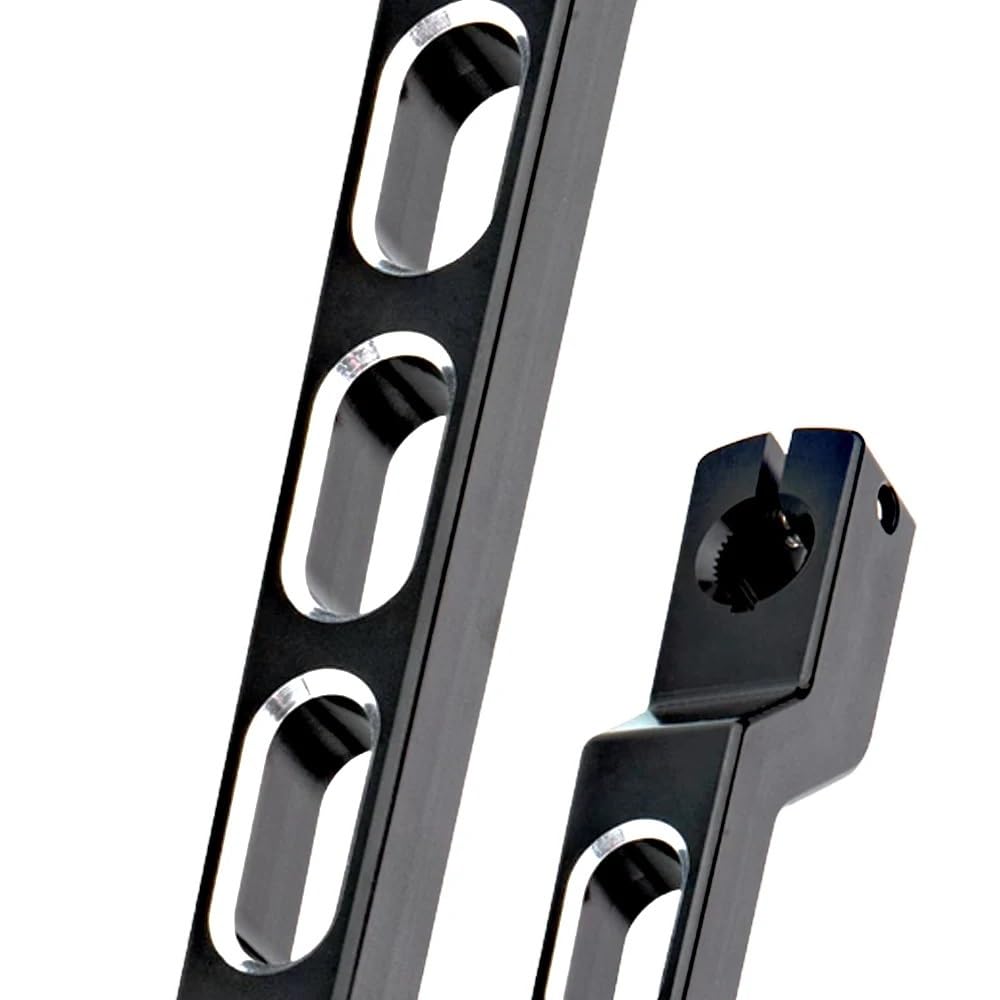 Leva pedale cambio marce 2 Pz Moto Tacco Punta Gear Shifter Leva Del Cambio In Alluminio Per Ha&rley Touring Per Softail Per Electra Per Glide Per Road King Street Trike