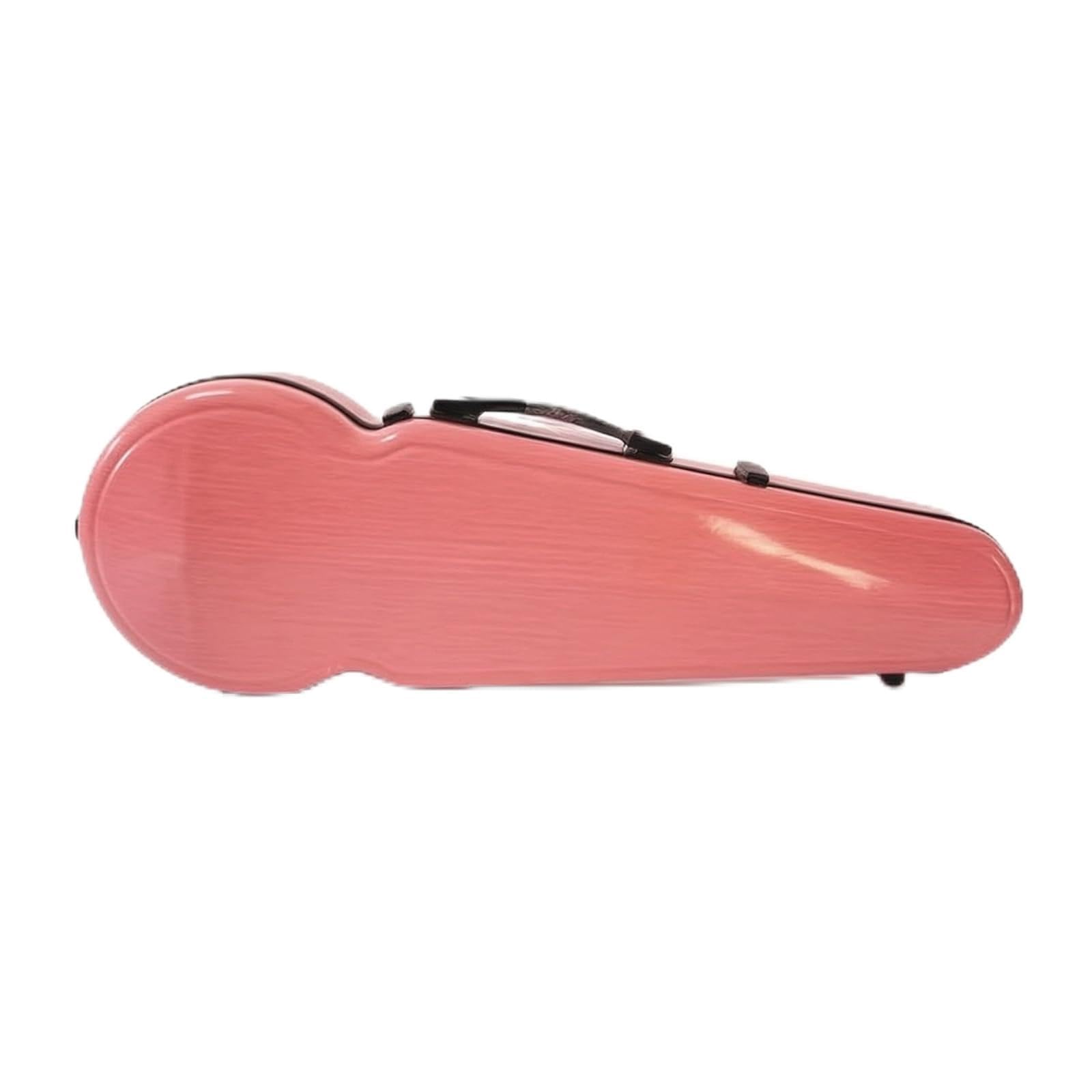 Estuche Fibra Carbono Extremadamente Ligero Estuche Rígido Resistente para Violistas, Rosa Melocotón Cepillado, Estuche De Fibra De Carbono para Viola, 15-16.5 Pulgadas