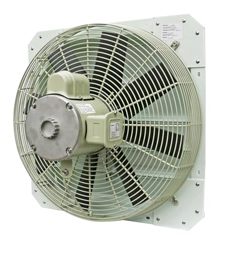 iLiving 18-Inch Corrosion Resistance Shutter Exhaust Fan, Single Speed