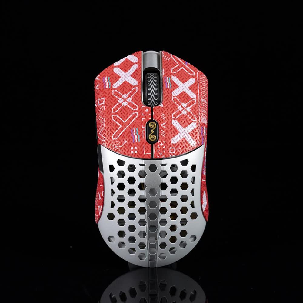 Grip de souris Finalmouse Starlight 12 et Ultralight 2 ruban adhésif rouge protecteur