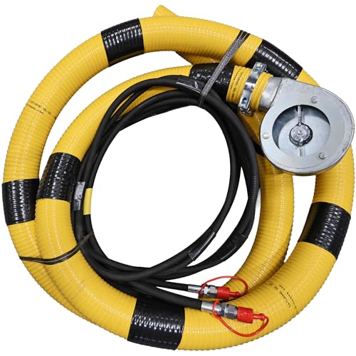 Hydraulikpumpe 100 Hochleistungs-Schmutzwasserpumpe mit Turbinen-System | Hydraulisch betriebene Tauchpumpe für Landwirtschaft Bau & Notentwässerung | 2 0 kW Robust & Effizient