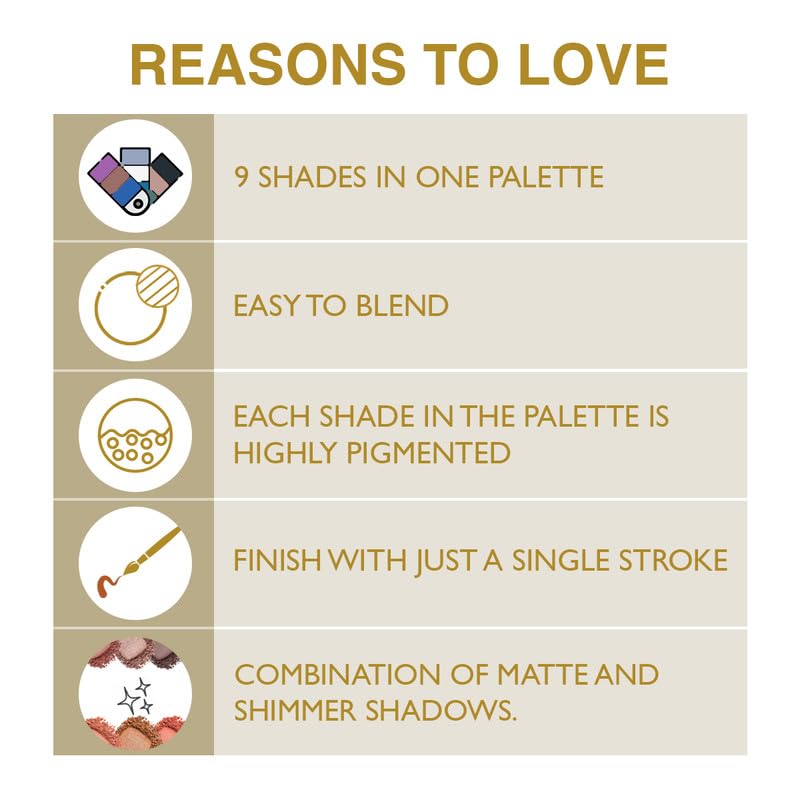 Image of Insight Professional Eyeshadow Pallete, 15gm (4-Smoky)
