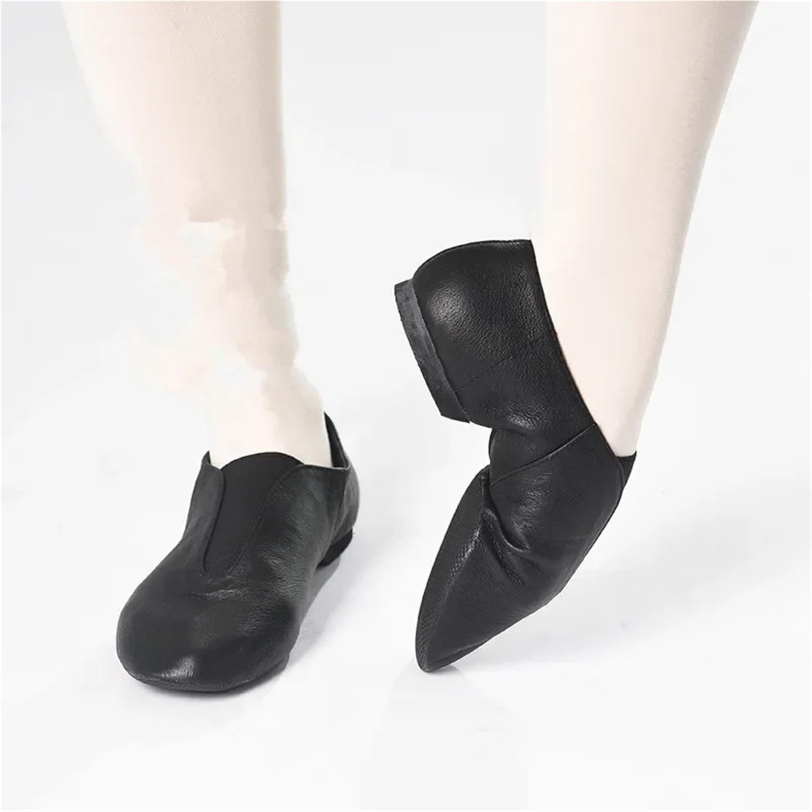 Slip On Dance Jazz Zapatos de Baile Bebé Niño Adulto Mujeres Hombres Vientre Moderno Ballet Gimnasio Jazzy Zapatillas