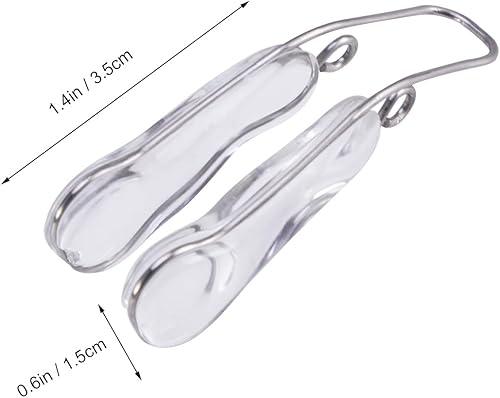 Miniatura 3 de Lurrose Moldeador de nariz con clip de belleza para levantar la nariz de silicona, rinoplastia puente de nariz, enderezador de puente de nariz,