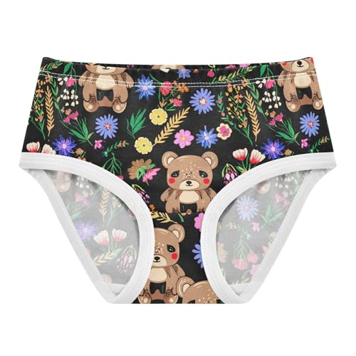 Cute Bears Toddler Girls's Underwear 2T 202c1788