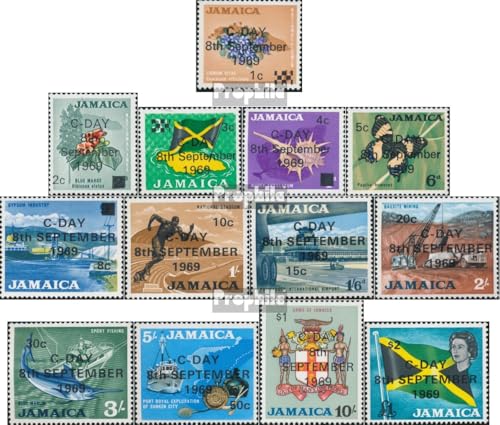 Jamaica 281-293 sellos coleccionistas Prophila serie completa