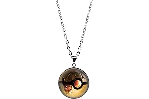 Delicate Pikachu Pendant Necklace for Anime Enthusiasts