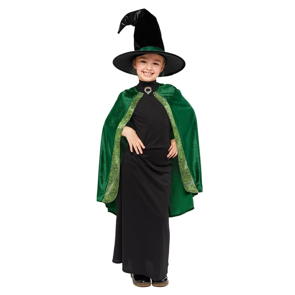 amscan 9912470 - Kids Officially Licensed Professor McGonagall World Book Day Fancy Dress Costume Age: 4-6 Yrs